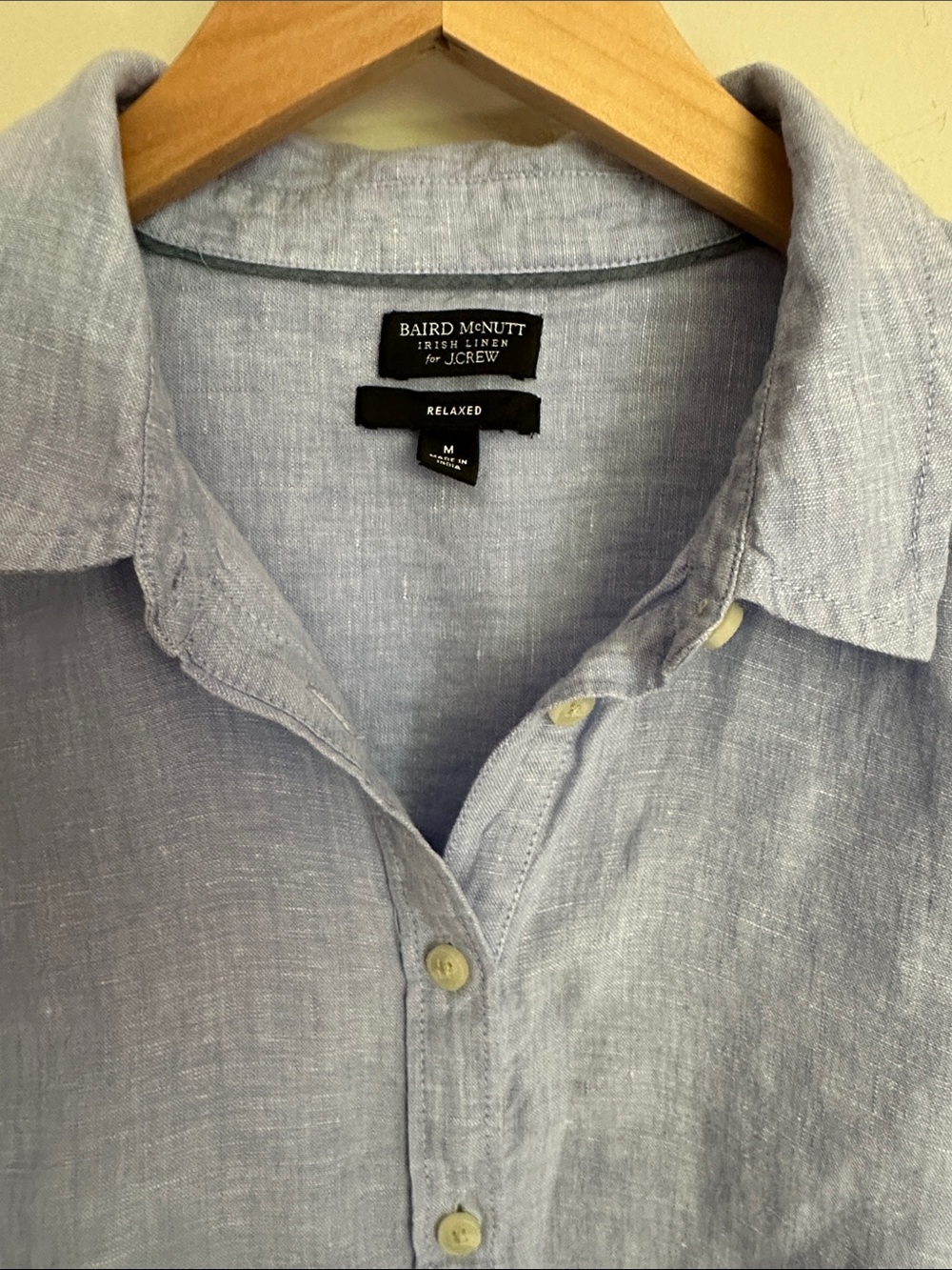 J Crew Baird McNutt Irish Linen Relaxed Short Sleeve Shirt - Picture 6 of 10